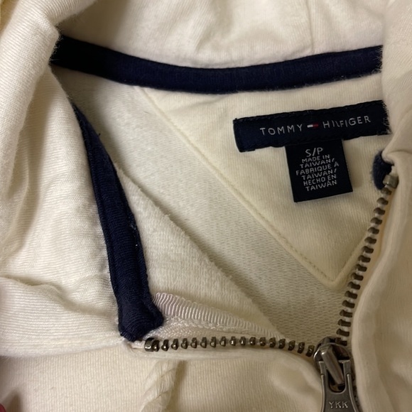 TOMMY Hillfigure zip up hoodie size S/P - Picture 9 of 9